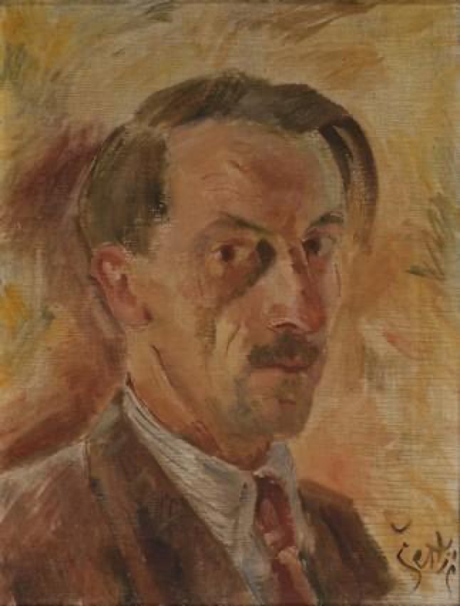 Ljudevit Šestić (1900 - 1962): Autoportret