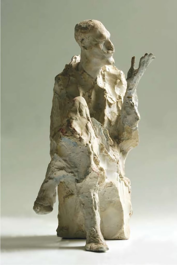 A. G. Matoš, 2006., gips, 27 cm