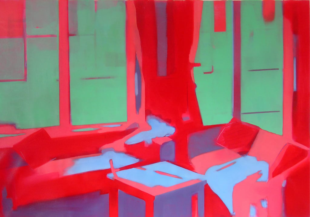 INTERIJER, 100x140cm, 2009.